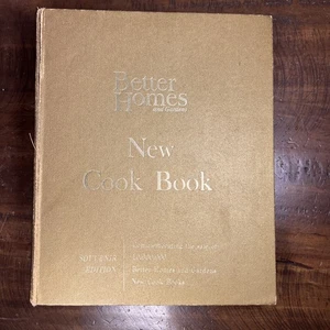 Vintage Better Homes & Gardens New Cook Book Gold 5 Ring Binder Souvenir Edition - Bild 1 von 7