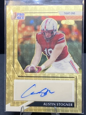 2022 Leaf Pro Set Metal Austin Stogner Gold Vinyl 1/1 #PA-AS1 USC RC - Image 1 of 4