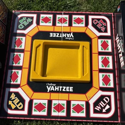 Vintage CHALLENGE YAHTZEE Dice Board Game MB Games - Image 1 of 4