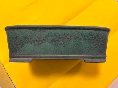 Aiba Koyo бонсай горшок прямоугольник большой 44,1 см Tokoname посуда горшок б/у с трещиной J - Изображение 1 из 4