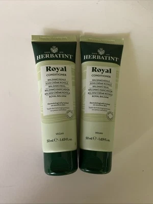 Acondicionador regenerador Herbatint Royal Cream (2) 1,69 fl oz tamaño de viaje Italia Foto 1 de 4