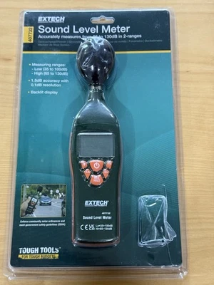 Extech Sound Level Meter Model# 407732 New ( Damaged Box) - Image 1 of 4