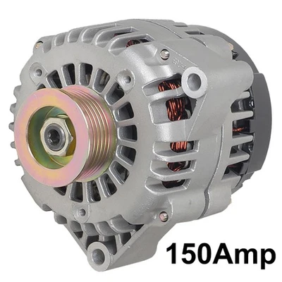 NEW 150A ALTERNATOR FITS CHEVROLET GMC B7 8.1L 2001 10464484 10464490 15087021 - Image 1 of 2
