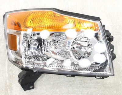 Nuevo conjunto de faros laterales de pasajero OEM 260109GA0B para Nissan Armada 2008-2015 Foto 1 de 4