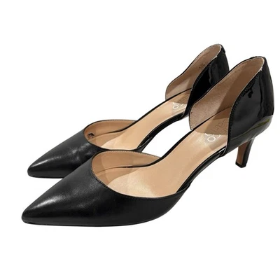 Franco Sarto Mujer Daisi Pump Tacones Altos Mujer Talla 8.5 Clásico Cuero Negro Foto 1 de 4