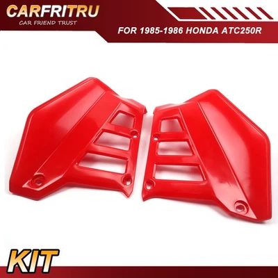 For 1985-1986 Honda ATC250R Radiator Shrouds Honda 19030/19035-HA2-670ZA Foto 1 de 4