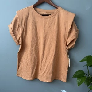 A.n.a. T-shirt A New Approach arancione manica corta tracolla nuova con etichetta.  Grande - Foto 1 di 9