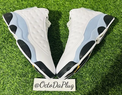 Nike Air Jordan 13 Retro Azul Gris Hombres Tallas nby 414571-170 Foto 1 de 4