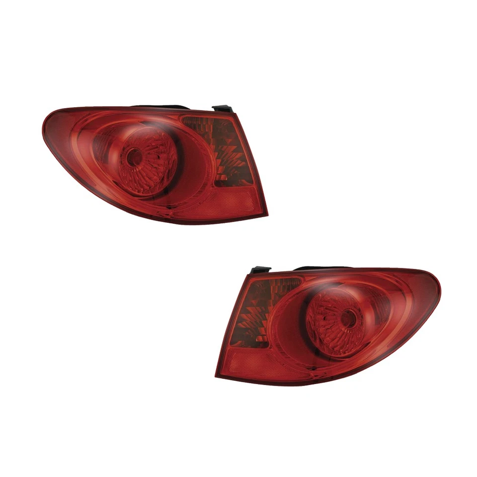 Juego de pares de luces traseras traseras para Hyundai Elantra 07-10 izquierda y derecha Foto 1 de 1