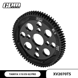 GPM medium carbon steel M0.6 module spur gear 70T For TAMIYA XV-02 Pro 51694 - Picture 1 of 6