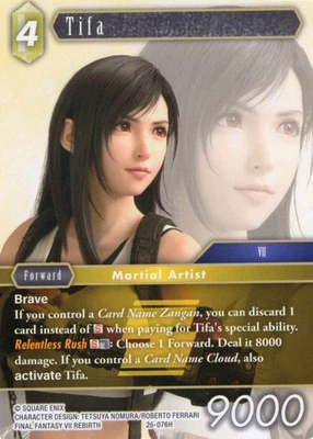 Tifa 26-076H NON FOIL - Opus 26: Gunslinger of the Abyss - Final Fantasy TCG - Image 1 of 2