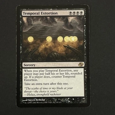 MTG Temporal Extortion - Planar Chaos Regular - Image 1 of 2