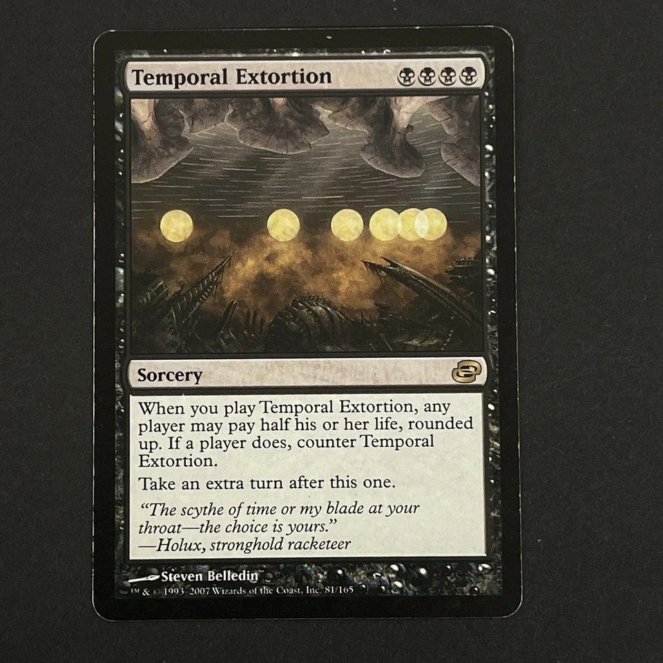 MTG Temporal Extortion - Planar Chaos Regular - Image 1 of 2