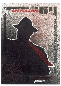 The Spirit Movie Inkworks 2008 Artist Sketch Card SK-15 Kyle Babbitt - Picture 1 of 4