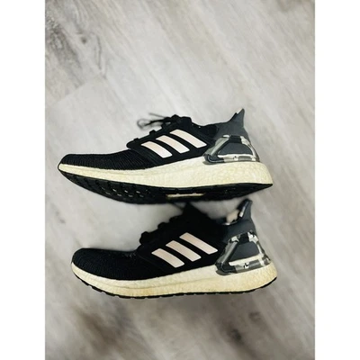 Adidas Ultraboost 20 Negro Beige Zapatos para Correr Para Mujer 8.5 Negro Blanco Tenis Foto 1 de 4