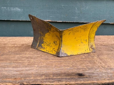 Camión de juguete de metal amarillo de colección hoja de arado en V quitanieves original Foto 1 de 4