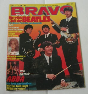 ABBA The Beatles Olivia Newton-John BRAVO German December 1978 VERY RARE - Picture 1 of 7