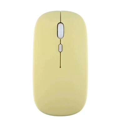 Portable Wireless Bluetooth mouse Rechargeable mute for PC ipad Mac Windows Work - Image 1 of 4