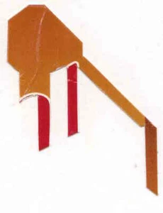 Bob LENS Handsignierte FLUXUS COLLAGE - 1994 UNIKATER SCHNITT - Picture 1 of 1