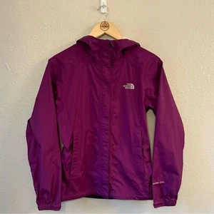 The North Face Women's Resolve Hyvent 2.5L Hooded Rain Jacket Purple Size XS - Picture 1 of 10