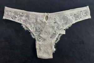 NEW Intimissimi Lace Brazilian Briefs Ivory Size S - Picture 1 of 4