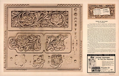 Leather Craft Doodle Pattern      Tricks of the Trade - Image 1 of 2