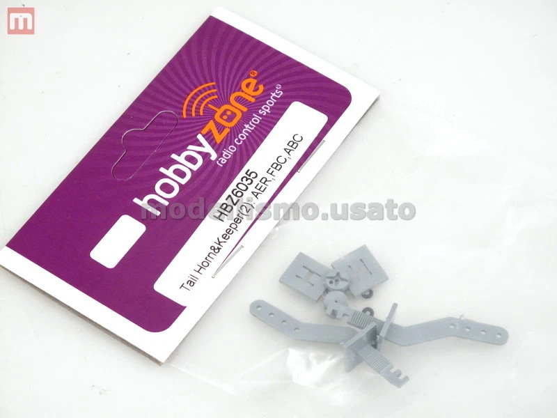 Hobbyzone Hbz6035 Tail Horn/Keeper (2) Fbc Abc Abx Fbiist Fc2 Modeling - Image 1 of 1