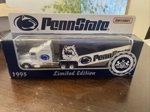Vintage 1995 Matchbox Penn State Nittany Lions Tractor Trailer, Limited Edition - Picture 1 of 5