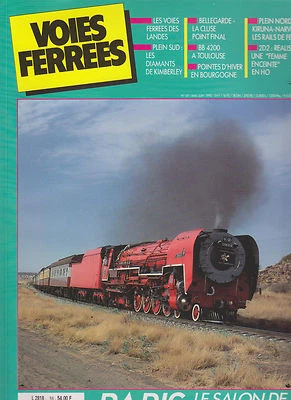 VOIES FERREES N°59 LES LANDES / BELLEGARDE-LA CLUSE / BB 4200 / 2D2  EN HO  - Imagen 1 de 2