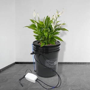 Deep Water Culture DWC Hydroponic Grow System Kit,5 Gallon Round Bucket System - Picture 1 of 8