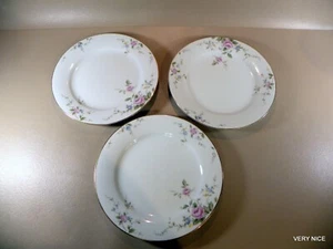 3 pcs of FABULOUS FIRENZE #  6674  by  NORITAKE ~ 3 Salad Plates, 8 1/4" - Picture 1 of 8