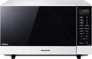 Panasonic 27L 1000W Flatbed Inverter Microwave Oven, White (NN-SF564WQPQ) - Picture 1 of 12