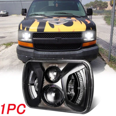 Faro LED 5x7" 7x6" para Chevrolet Express 1500 2500 3500  Foto 1 de 4