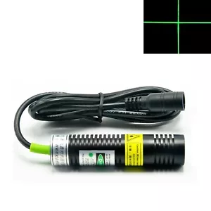 1pc 532nm 30mW 5V Grüner Laser Kreuz Positionierung 18*75mm - Picture 1 of 6