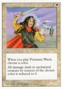 1X PRISMATIC WARD WHITE 5TH FIFTH EDITION MTG MAGIC HP X1 (yourdeckbuilder) - Bild 1 von 1