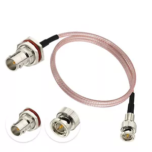 Bingfu Mini BNC Stecker auf BNC Buchse RG179 Kabel 50cm für 3G HD SDI Vedio Kamera - Bild 1 von 6