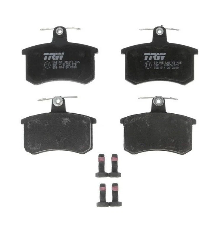 TRW Rear Brake Pad Set ALFA ROMEO 164 Sedan 3.0 V6 164.H1A 164.H1B 164.K1P - Image 1 of 1