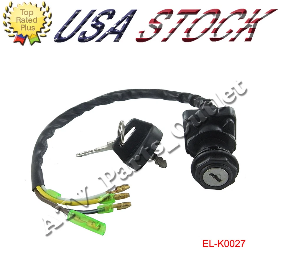 INTERRUPTOR LLAVE ENCENDIDO KAWASAKI BAYOU 220 KLF220 1988-1995 27005-1131 Foto 1 de 1