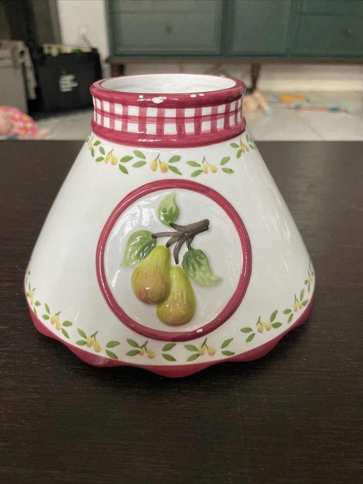 Valerie Parr Hill 蜡烛灯罩梨 全新 — 第 1/4 张图片