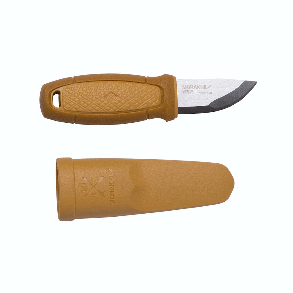 Morakniv Eldris Stainless Steel Outdoor Knife + Sheath Yellow YKM12650 - Image 1 of 1