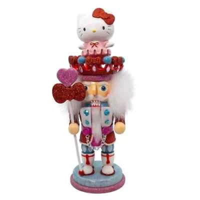 Christmas 2024 NEW Kurt Adler Christmas Hello Kitty 14" Hollywood Nutcrackers™ - Image 1 of 4