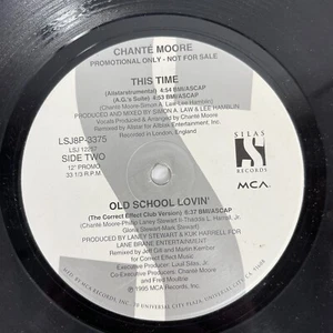 Chanté Moore – This Time 12" Vinyl 1995 Silas Records – LSJ8P-3375 Promo - Bild 1 von 2