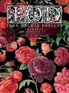 Diseños de orquídeas de hierro - Transferencia - Redoute II - Imagen 1 de 2