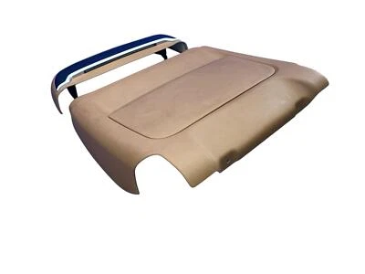 BMW M760I 2017-2022 ASIENTO DELANTERO IZQUIERDO RESPALDO MOLDURA CUBIERTA PANEL CONJUNTO MARRÓN OEM Foto 1 de 4