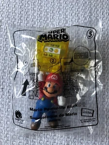 SUPER MARIO McDonalds Happy Meal Toy #5 Mario Power Up Block New In Package 2018 - Picture 1 of 1