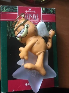 Garfield Ornament, Vintage Hallmark Garfield Ornament, 1991. NEU, Last One - Bild 1 von 1