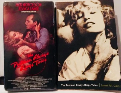The Postman Always Rings Twice 1981 film (VHS and Movie Tie-In Paperback)   — 第 1/2 张图片