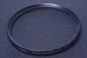 ✅ HAMA HTMC-UV390 (VII) 77MM FILTER 0-HAZE GENUINE LENS OR CAMERA SCREW IN 20-1 - Picture 1 of 2