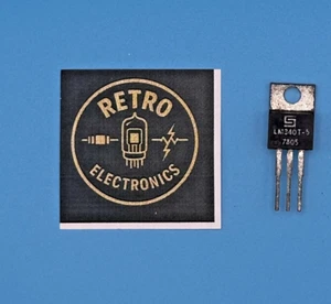 LM340T5, 5V VOLTAGE REGULATOR, TO220-3 - Picture 1 of 1