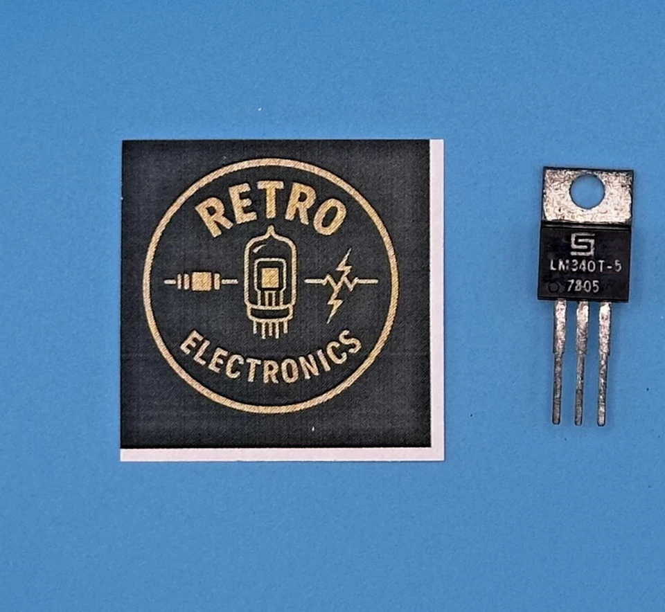 LM340T5, 5V VOLTAGE REGULATOR, TO220-3 - Image 1 of 1